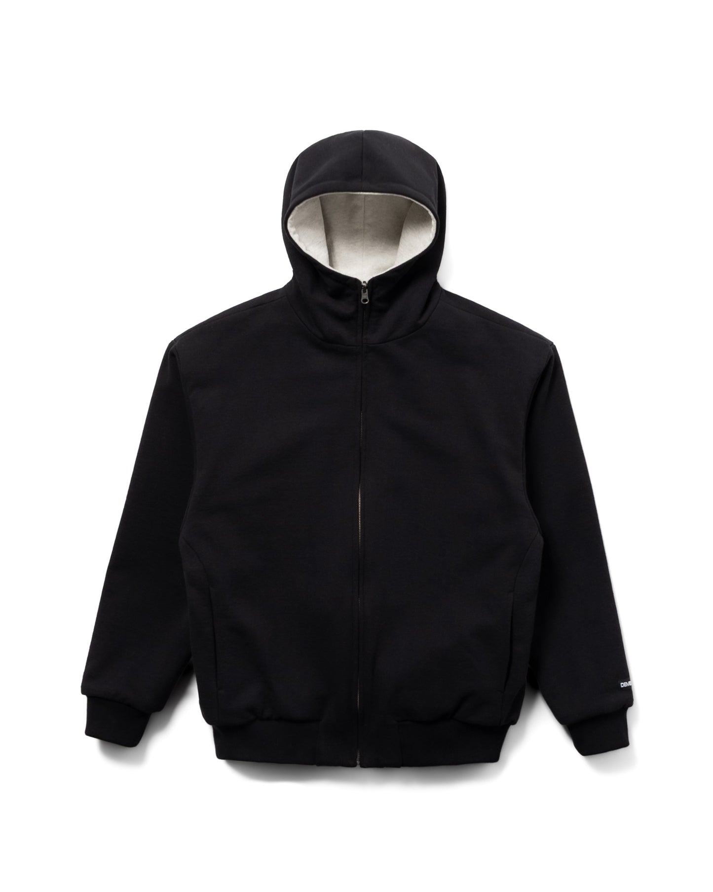 Heavyweight reversible hoodie
