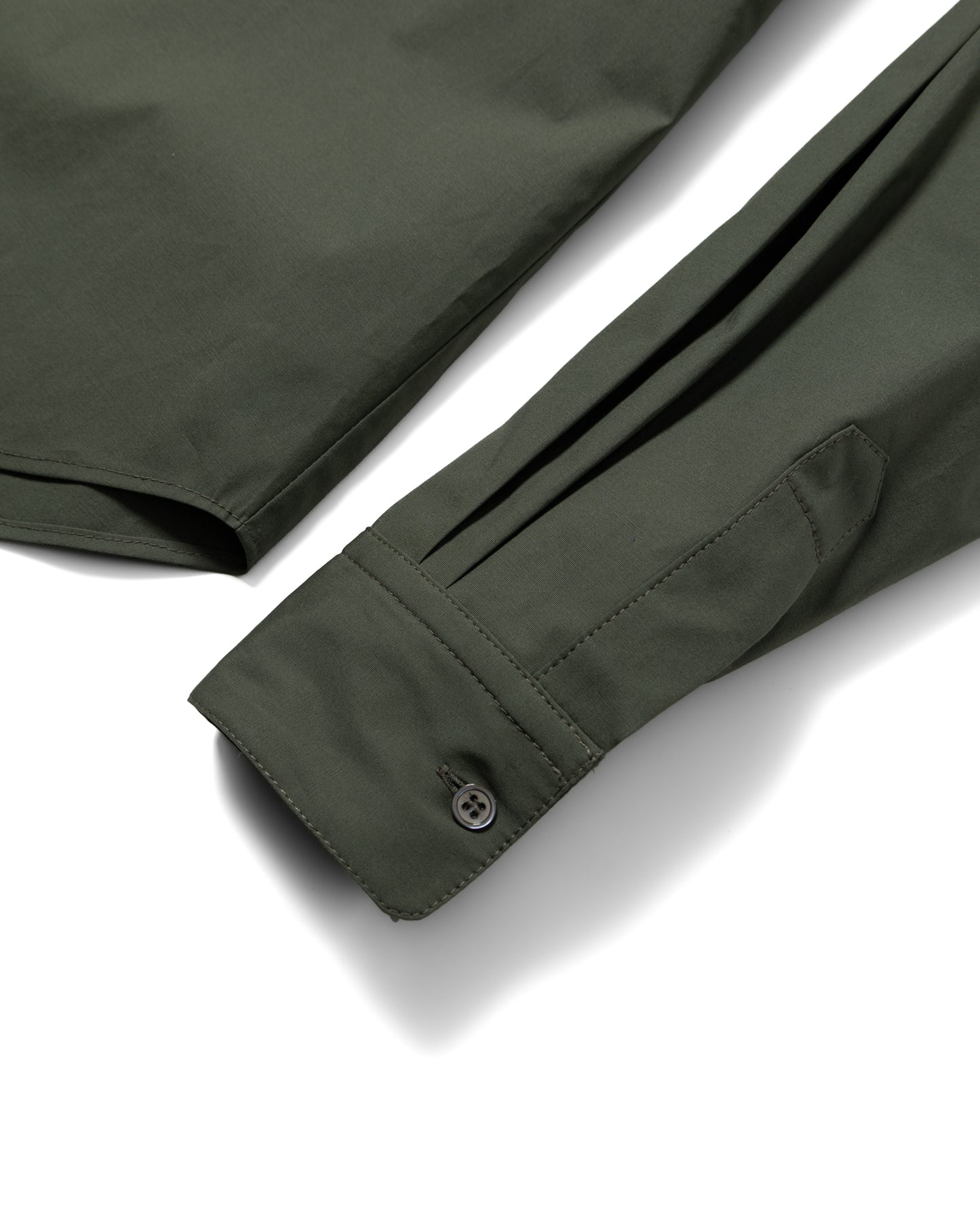 Hidden contrast placket shirt